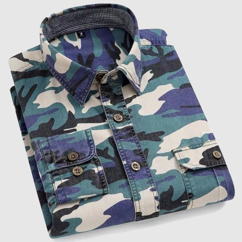 Jaxon Camo Long Sleeve - Edward Fraiser