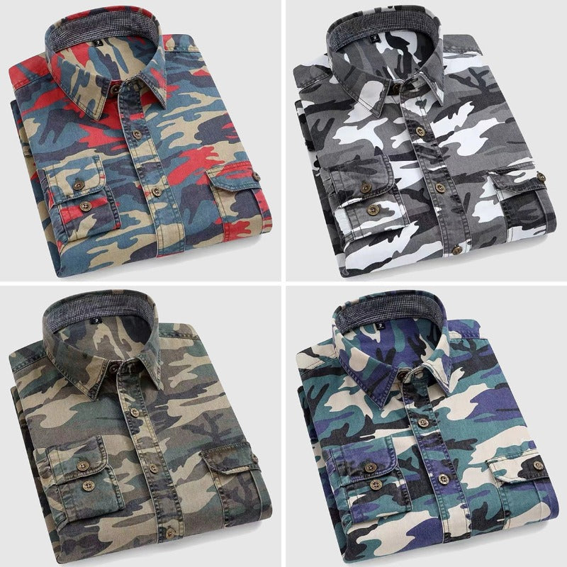 Jaxon Camo Long Sleeve - Edward Fraiser