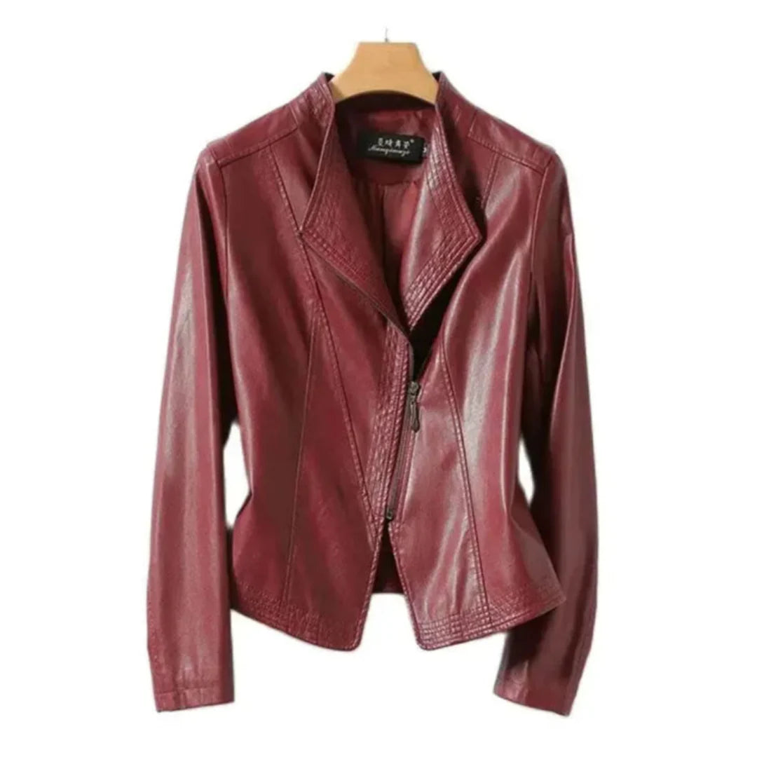 Ravenna Leather Moto Jacket