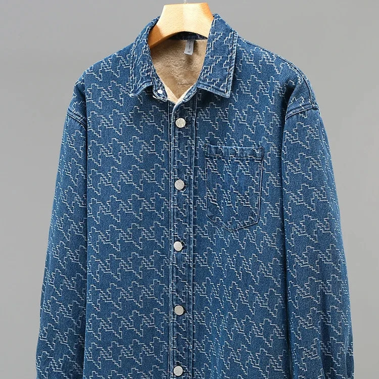 Halden Heritage Fleece Denim Jacket
