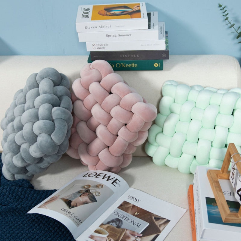 Classic Woven Nordic Pillows