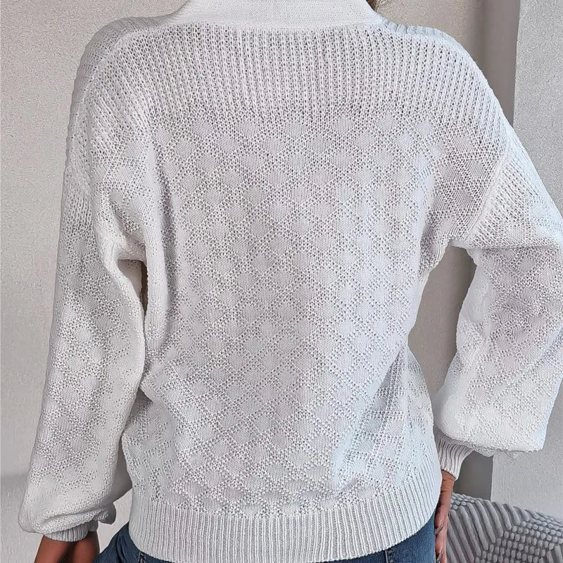 Athena V-neck Sweater - Edward Fraiser