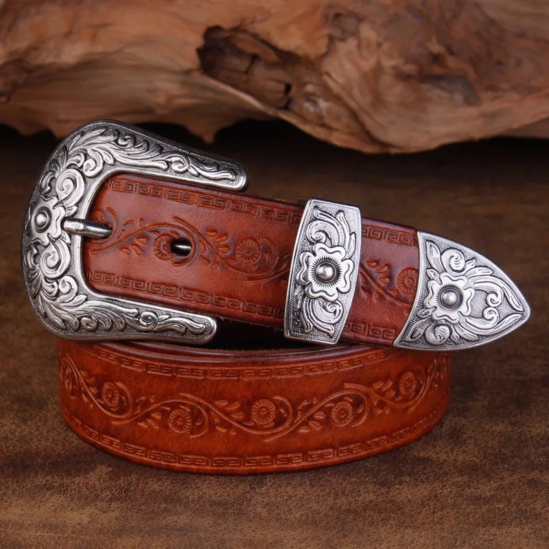 Durango Western Leather Belt