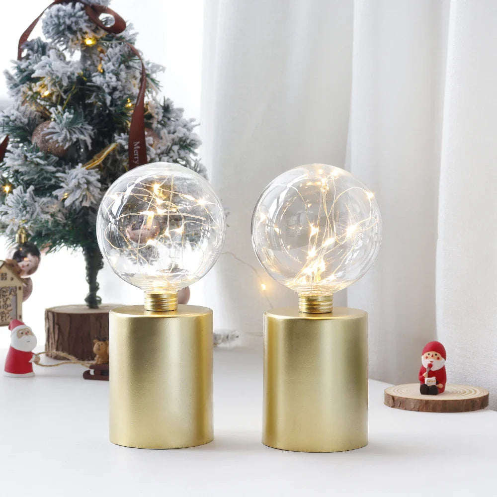 Golden Globe LED Table Lamp
