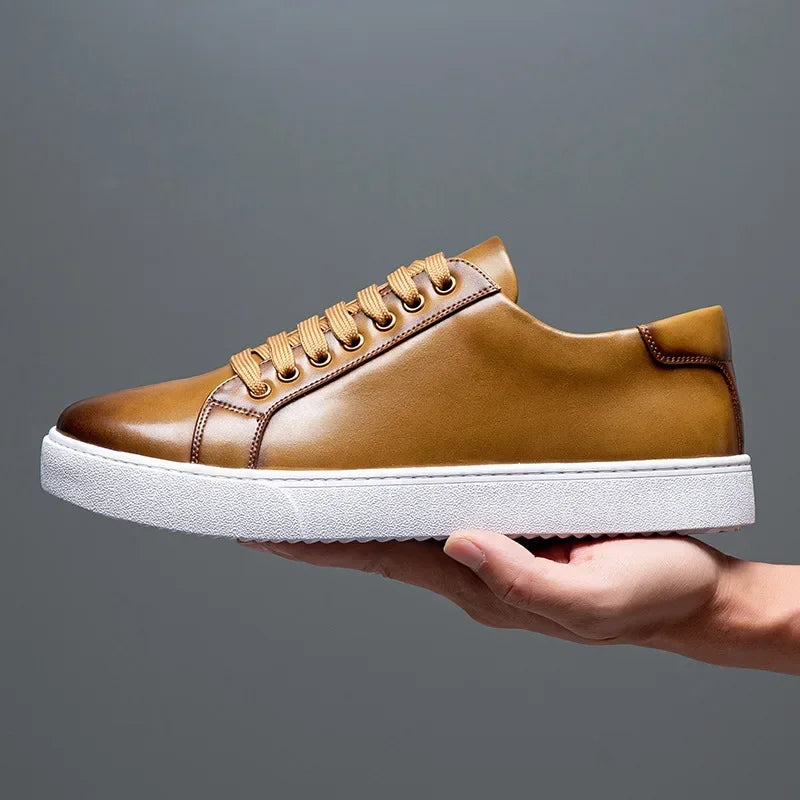 Valleta Genuine Leather Sneakers