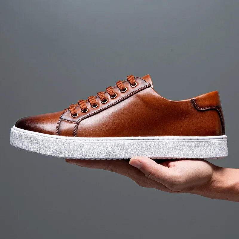 Valleta Genuine Leather Sneakers