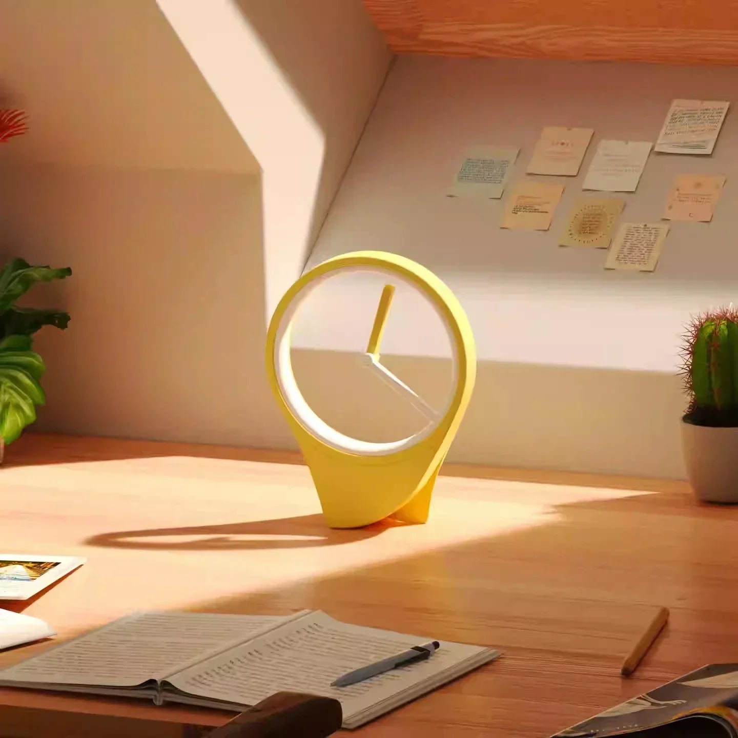 Invisible Floating Clock