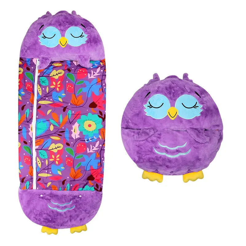 CozyPal Kids’ Sleeping Bag and Plush Buddy
