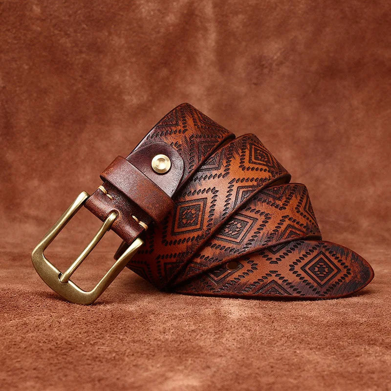 Aztlan Leather Belt