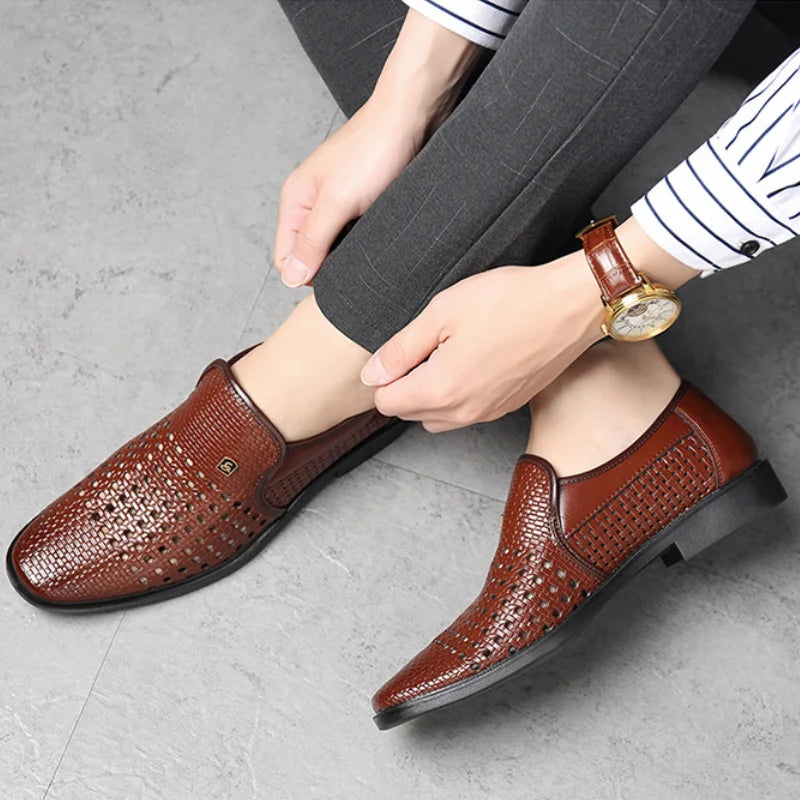 Wexford Breathable Leather Loafers