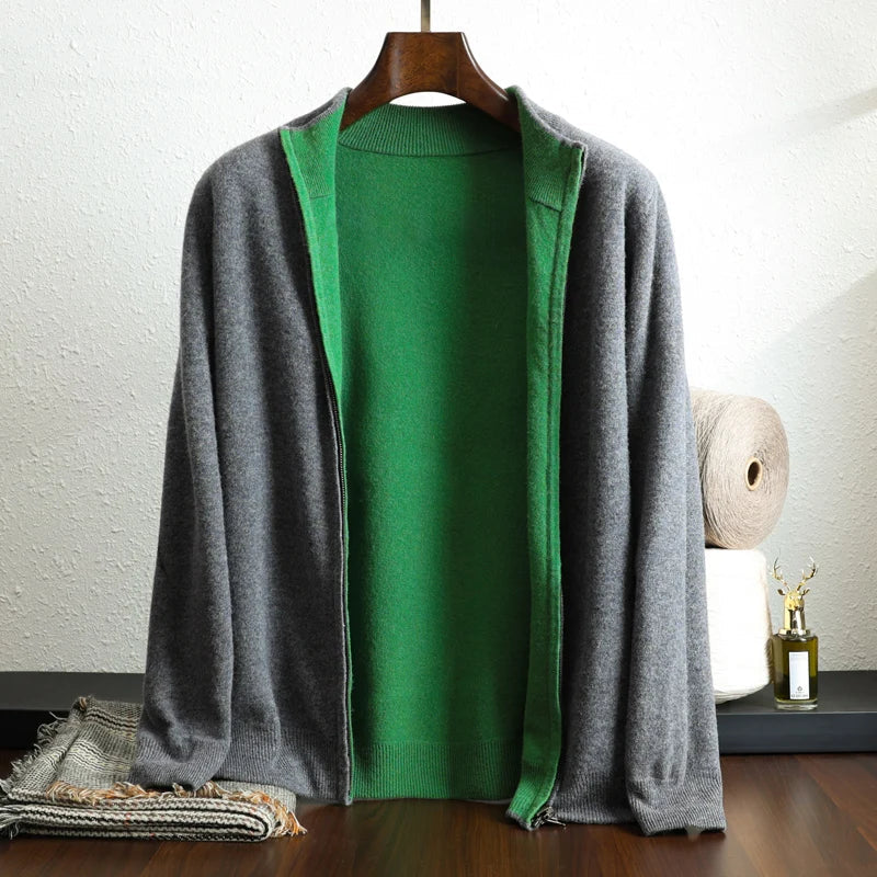 Halden Cashmere Zip Jacket