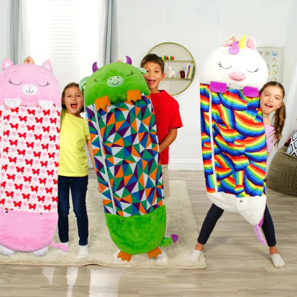 CozyPal Kids’ Sleeping Bag and Plush Buddy