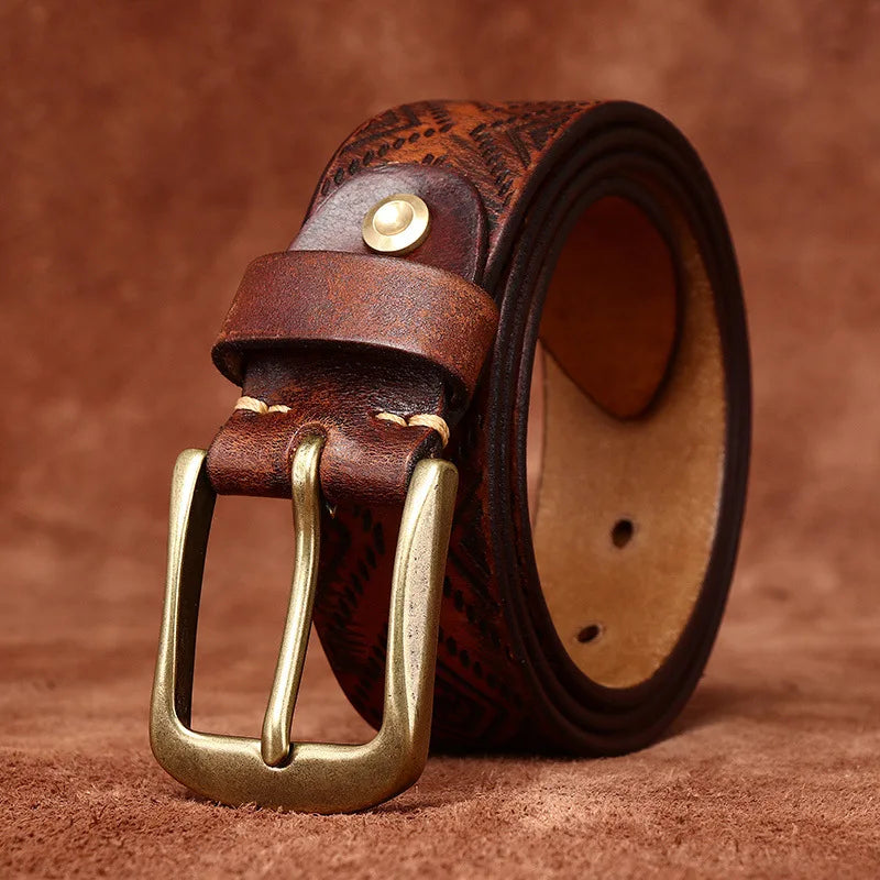 Aztlan Leather Belt