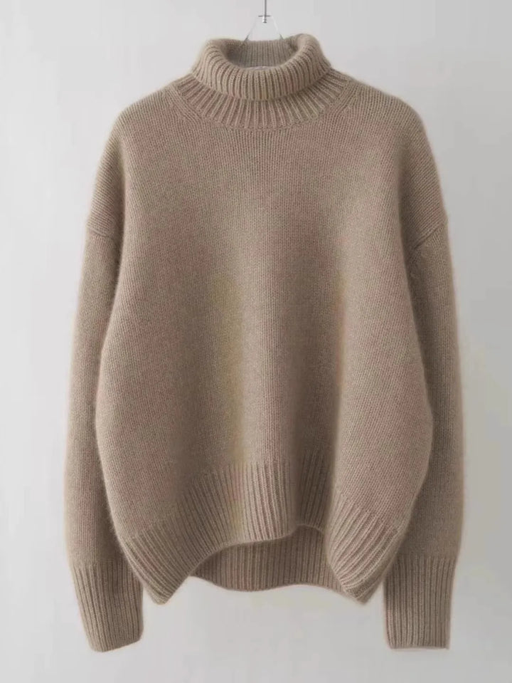 Malta Cashmere Turtleneck Sweater for Women