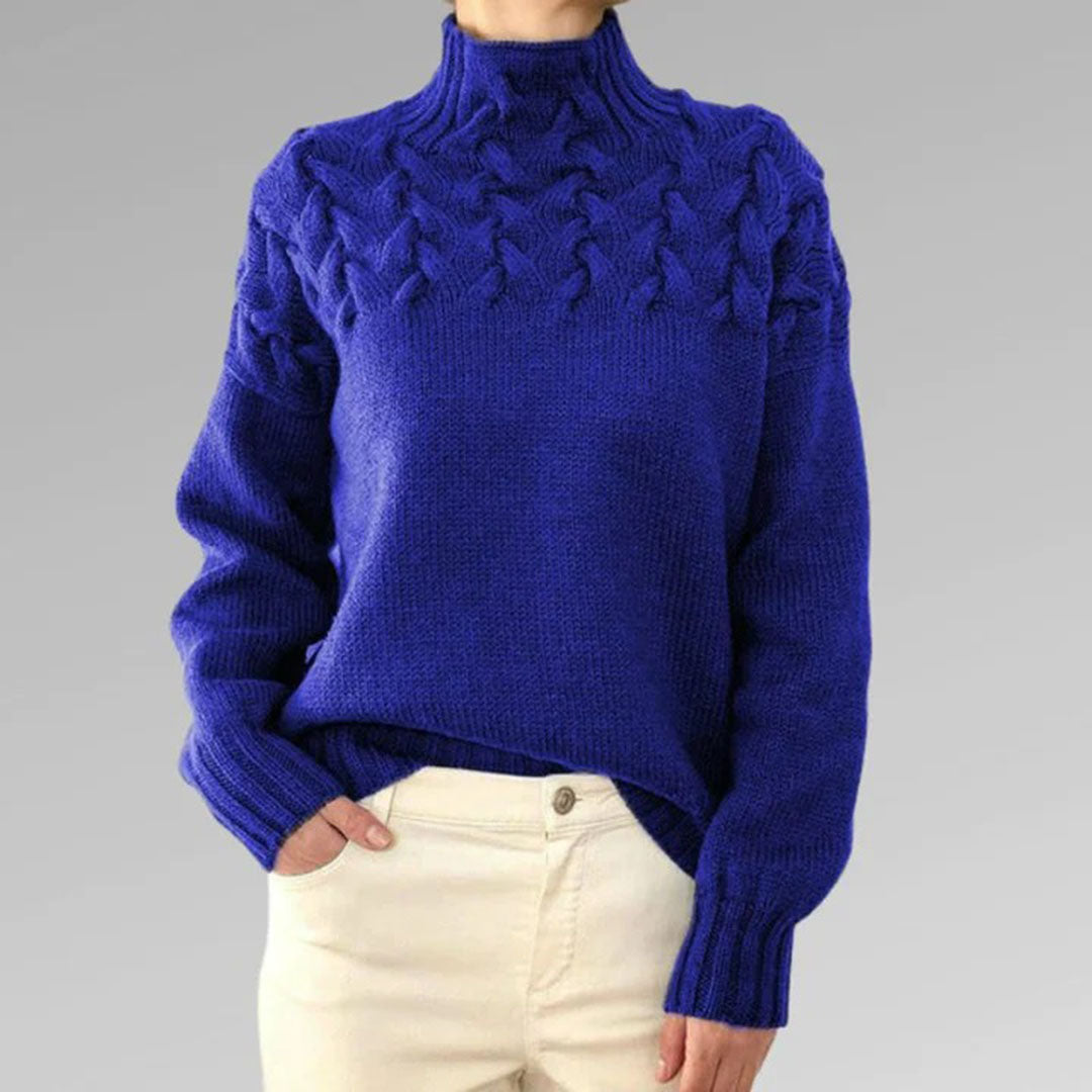 Liora Soft Knit Cashmere Pullover