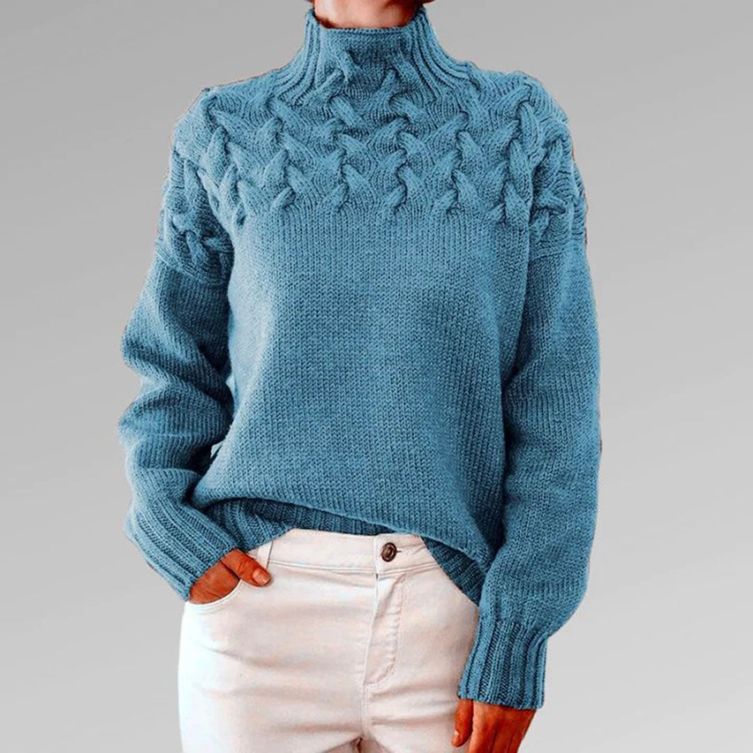 Liora Soft Knit Cashmere Pullover