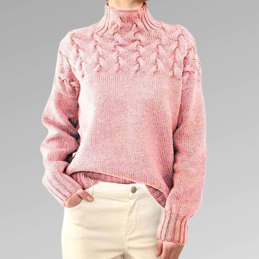 Liora Soft Knit Cashmere Pullover