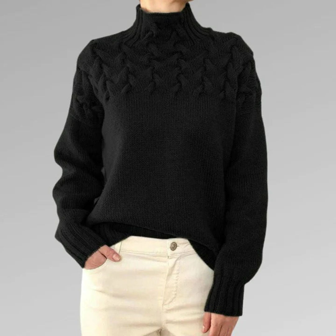 Liora Soft Knit Cashmere Pullover