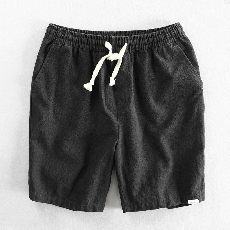 Saito Cotton-Linen Shorts