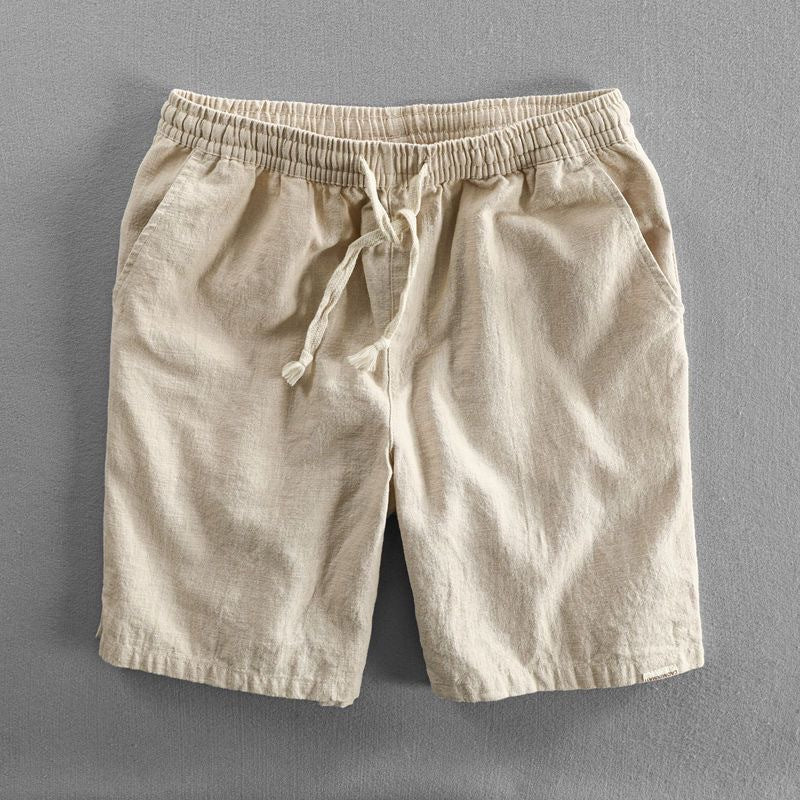 Saito Cotton-Linen Shorts