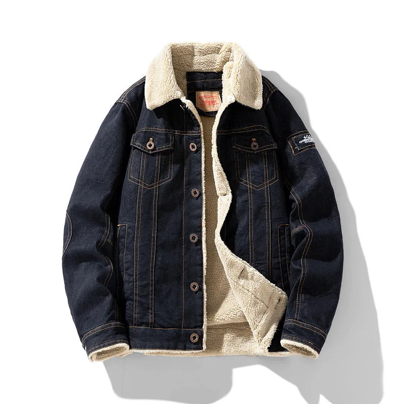 Weston Denim Fleece Jacket