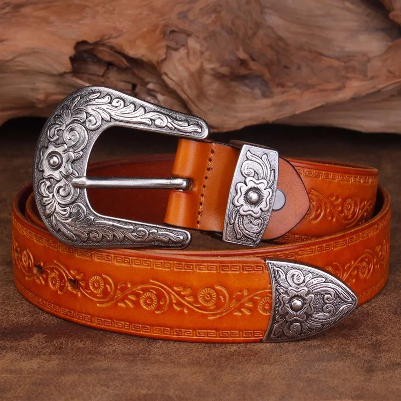 Durango Western Leather Belt