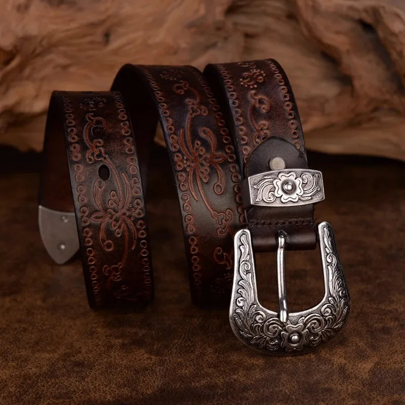 Durango Western Leather Belt