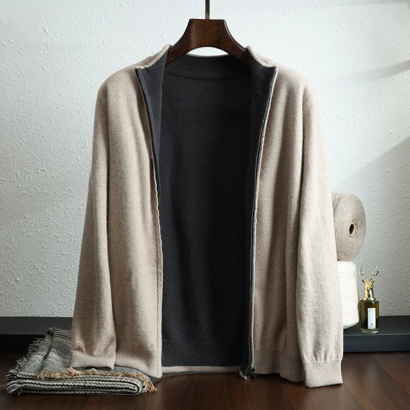Halden Cashmere Zip Jacket