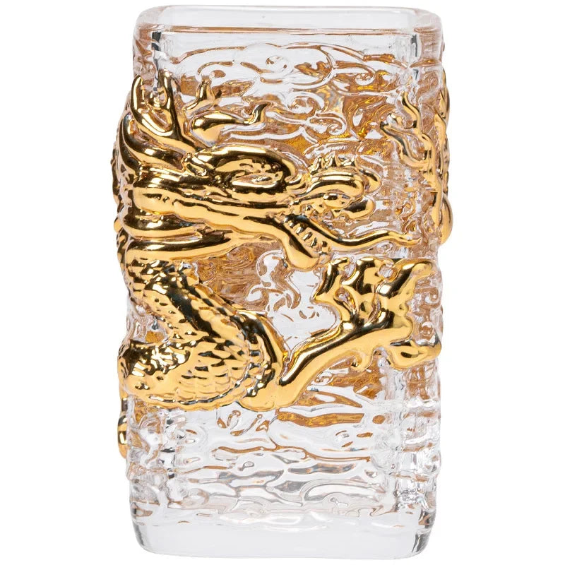 Year of the Dragon Whiskey Glass
