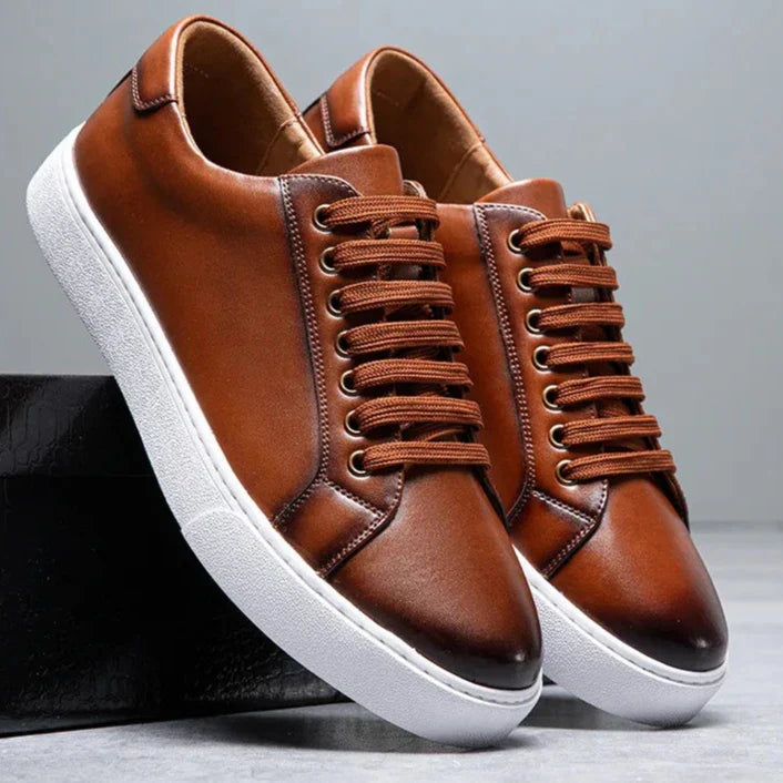 Valleta Genuine Leather Sneakers