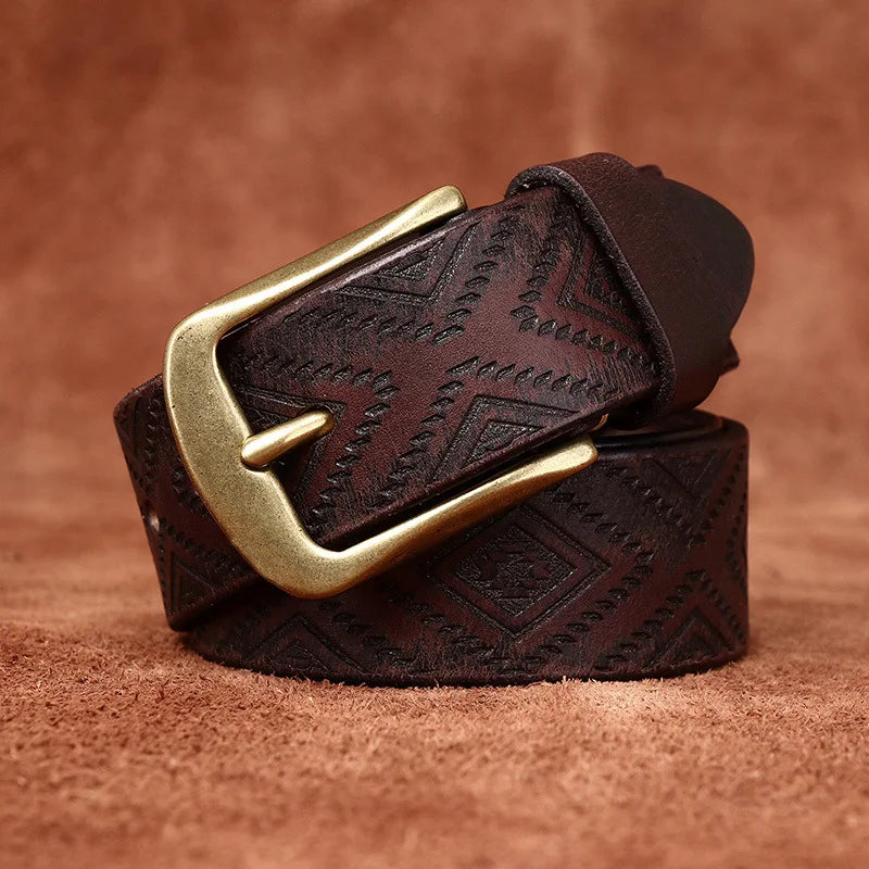Aztlan Leather Belt