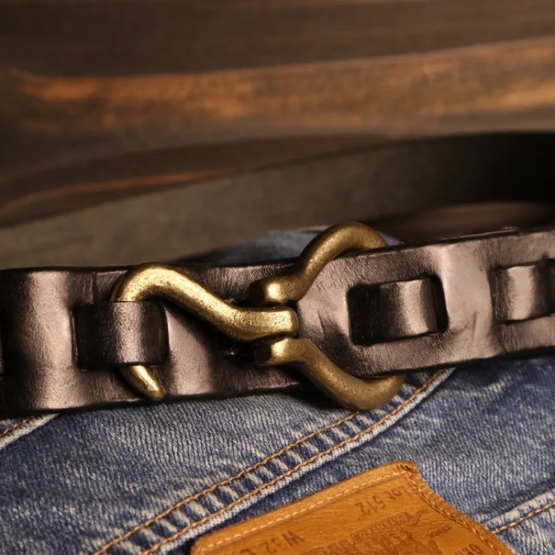 Devon Hook Leather Belt