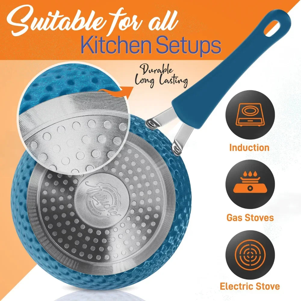 CeruleanEdge Non-Stick Cookware Set