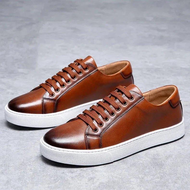 Valleta Genuine Leather Sneakers