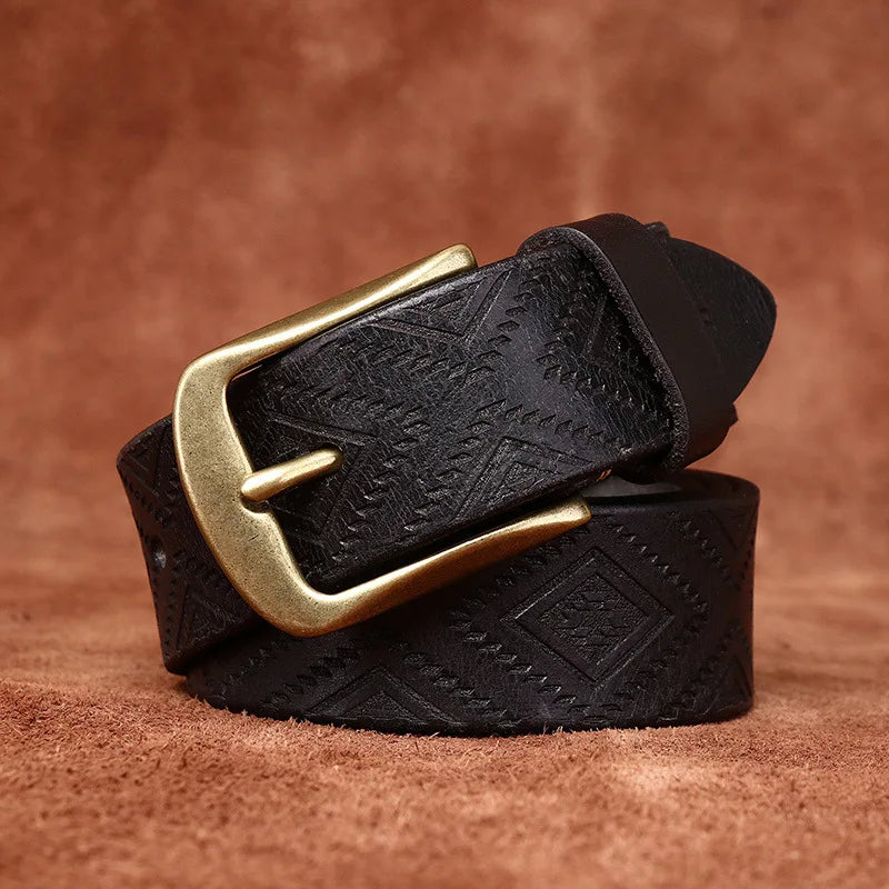 Aztlan Leather Belt