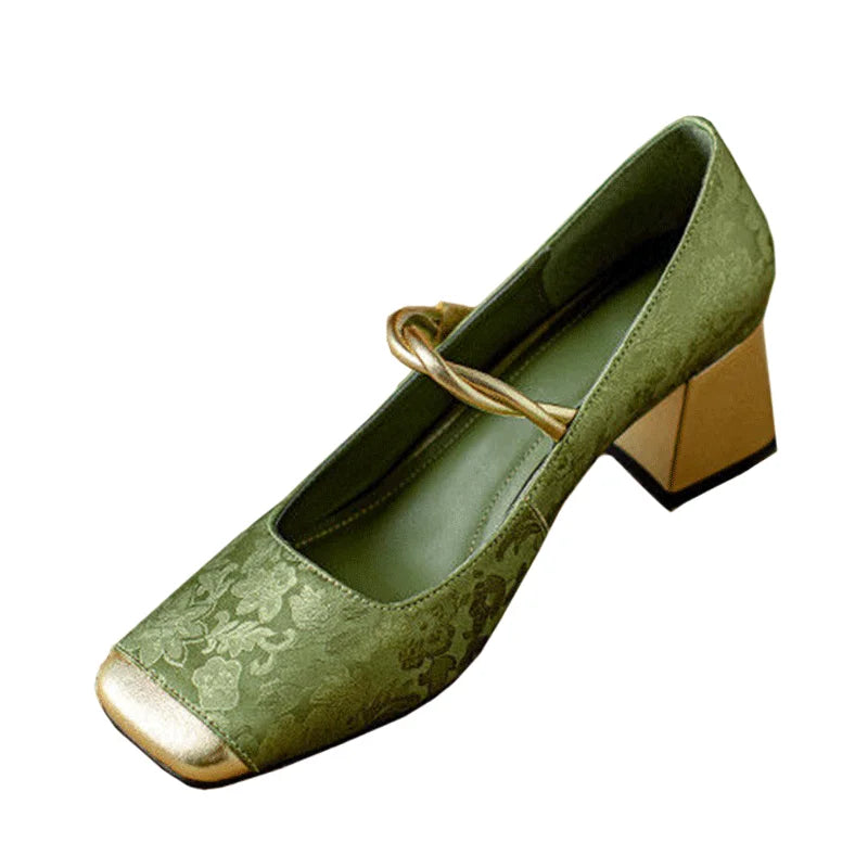 Savona Block Heel Shoes