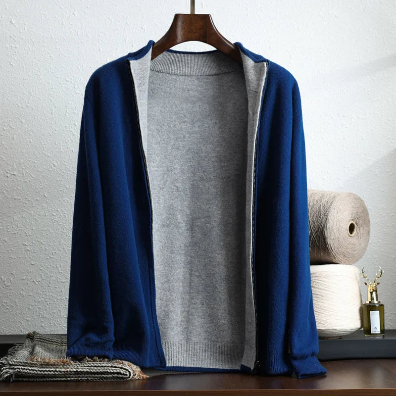 Halden Cashmere Zip Jacket
