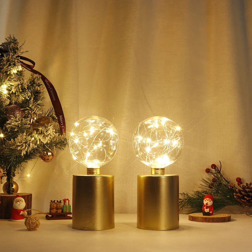 Golden Globe LED Table Lamp