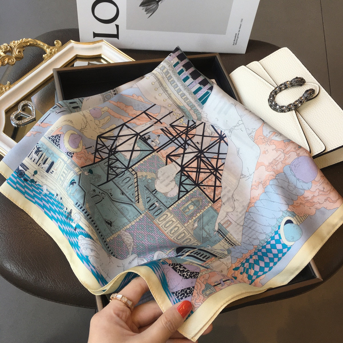 Maëlle Silk Scarf