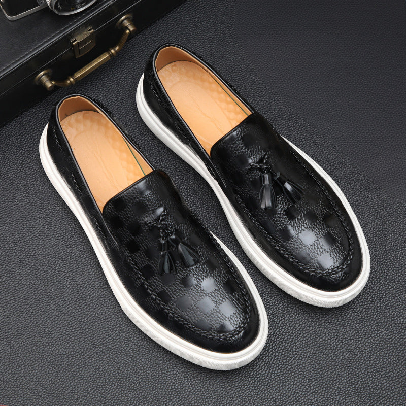 Willow Embossed Texture Loafers