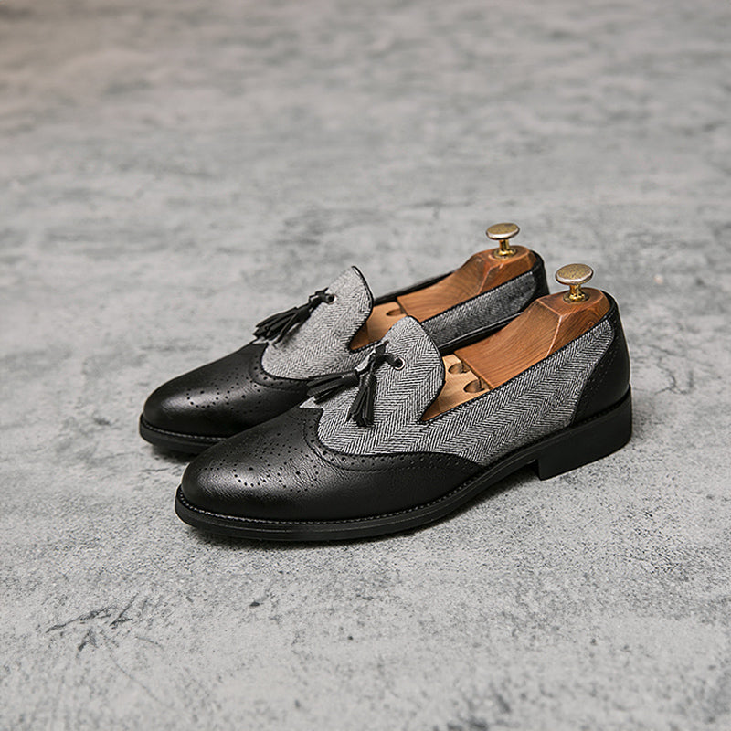 Retro Tassel Loafers
