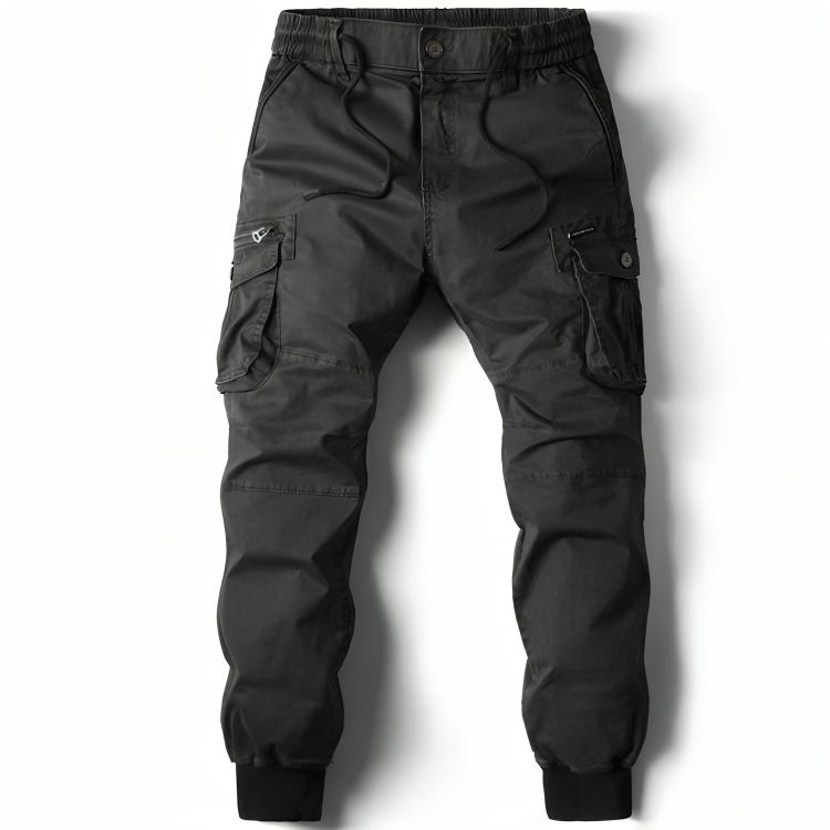 Mens Cotton Cargo Trousers - Edward Fraiser