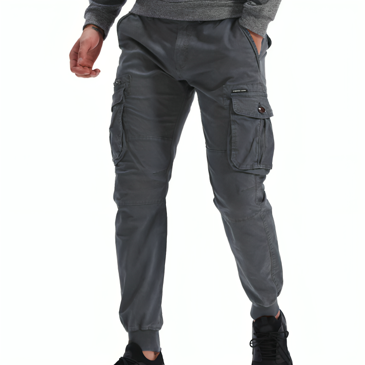 Mens Cotton Cargo Trousers - Edward Fraiser