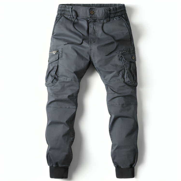Mens Cotton Cargo Trousers - Edward Fraiser