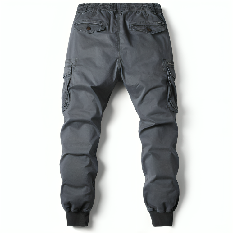 Mens Cotton Cargo Trousers - Edward Fraiser