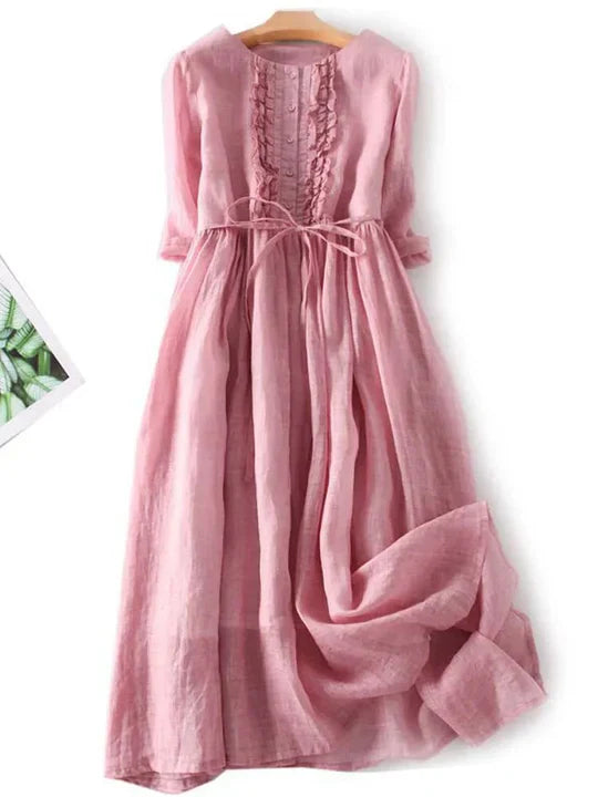 Riviera Linen Dress