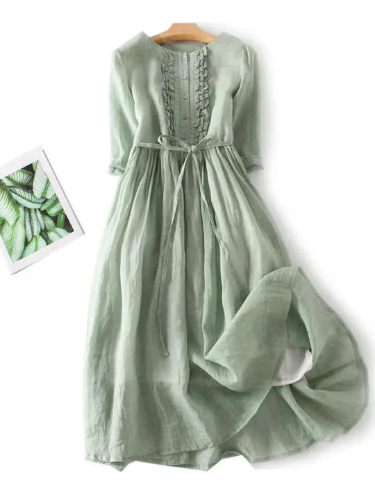 Riviera Linen Dress
