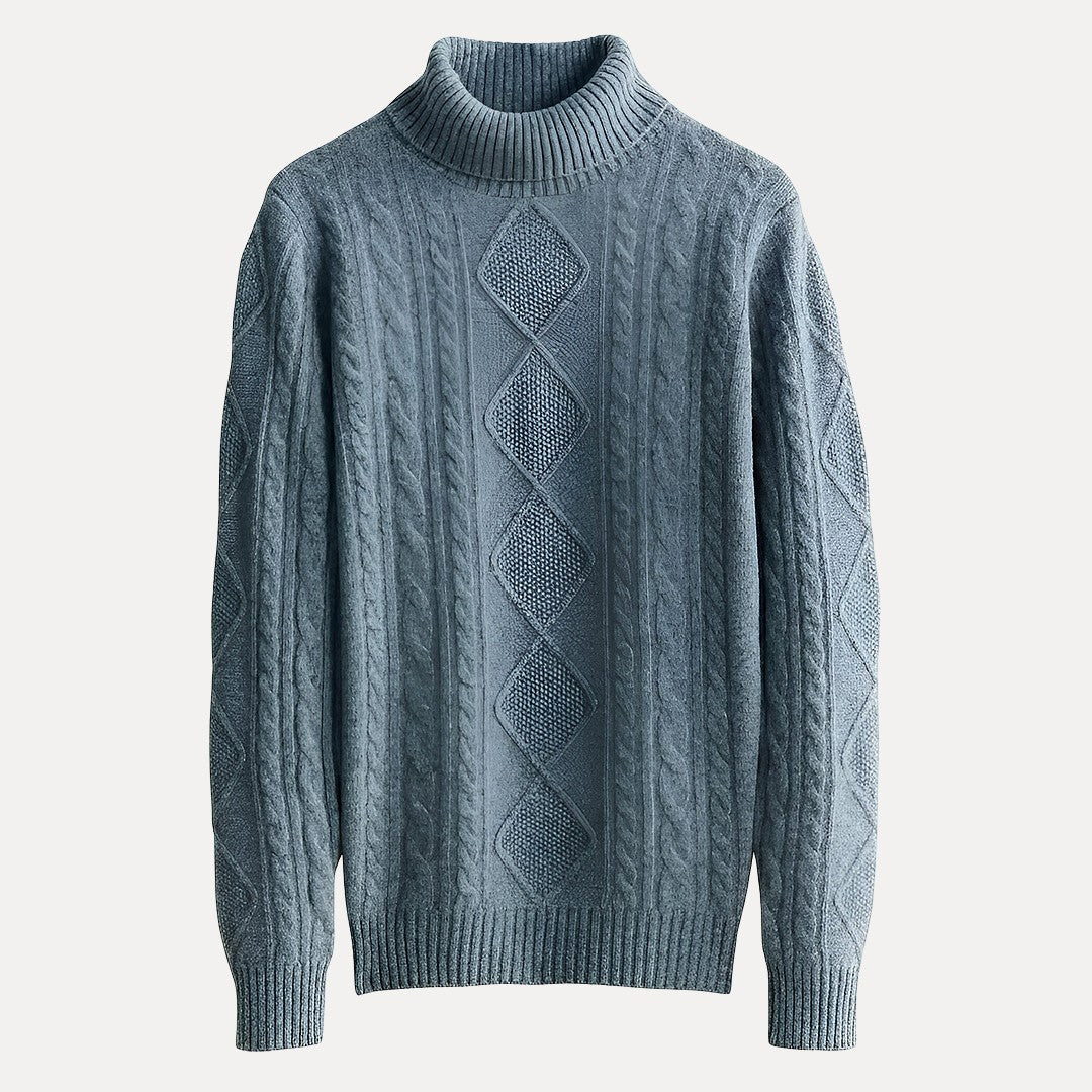 Aveline Cashmere Turtleneck Sweater