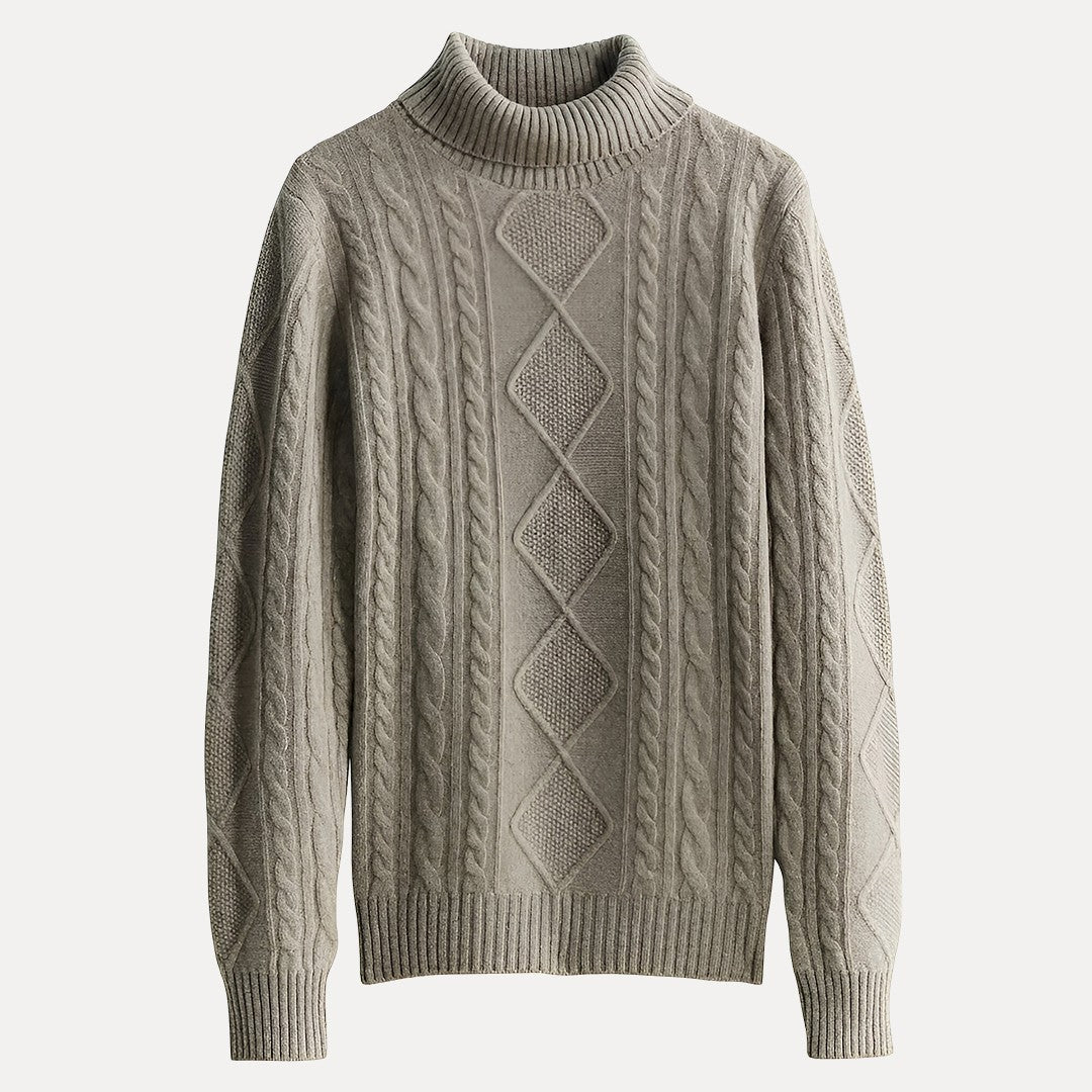 Aveline Cashmere Turtleneck Sweater