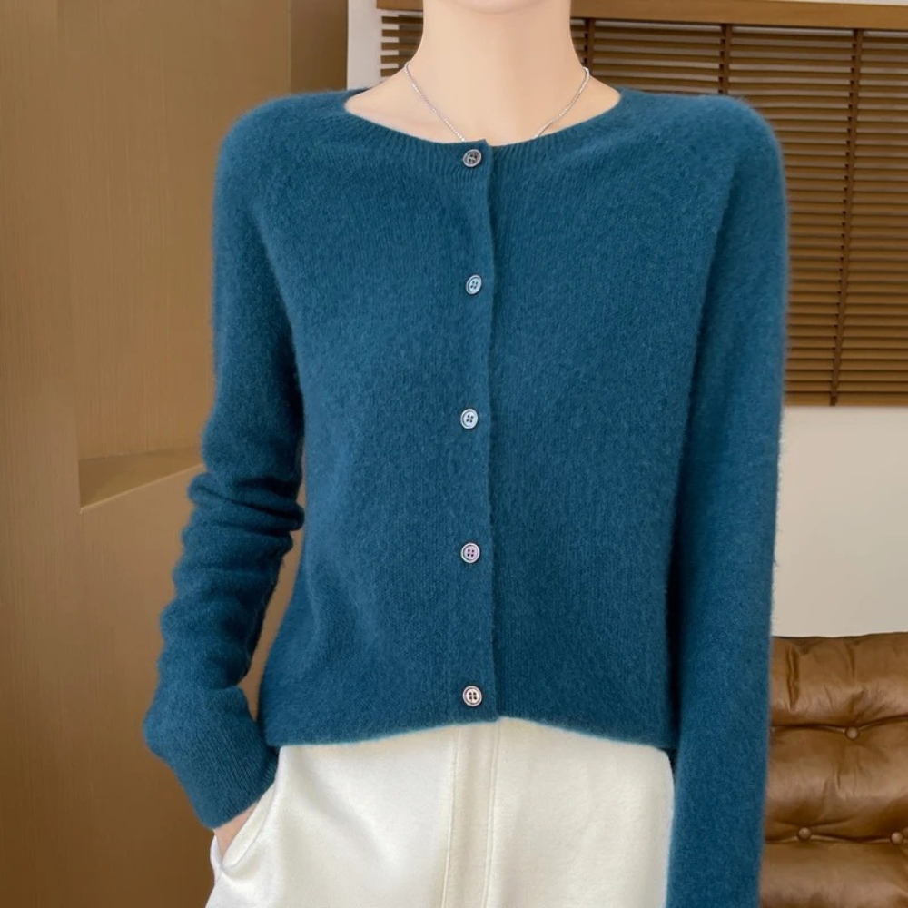 Colette Merino Wool Cardigan
